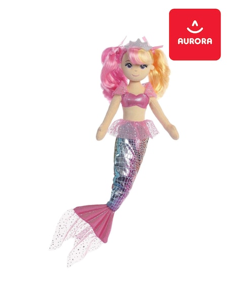 Aurora World Sea Sparkles Pastel Sea Rose Plush Toy (B47931) | £23