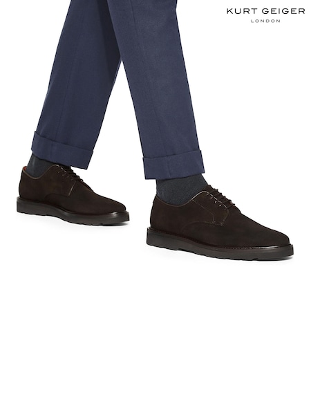Kurt Geiger London Suede Aiden Shoes (B48195) | £199