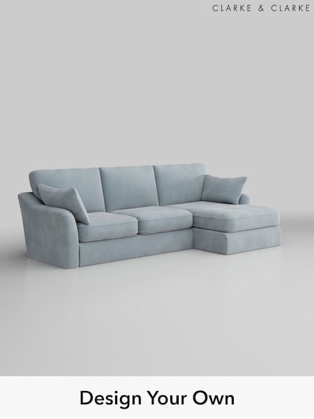 Alessia/Airforce Blue Freya By Clarke And Clarke (B48240) | £2,150