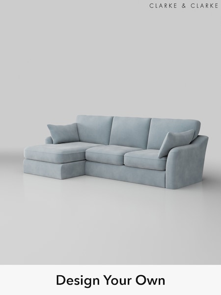 Alessia/Airforce Blue Freya By Clarke And Clarke (B48240) | £2,150
