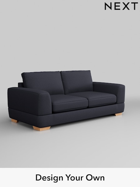 Tweedy Blend Easy Clean/Dark Slate Blue Clayton (B48620) | £1,125