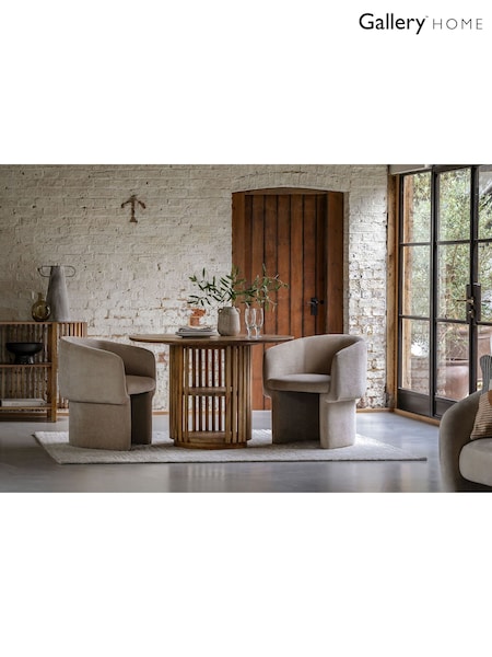 Gallery Home Natural Larriston Dining Table (B48795) | £779