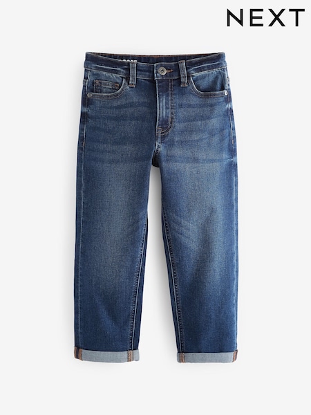 Blue Indigo Loose Fit Stretch Jeans (3-17yrs) (B48976) | £12 - £17