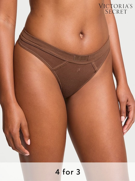 Victoria's Secret Mousse Nude Thong Knickers (B49496) | £9