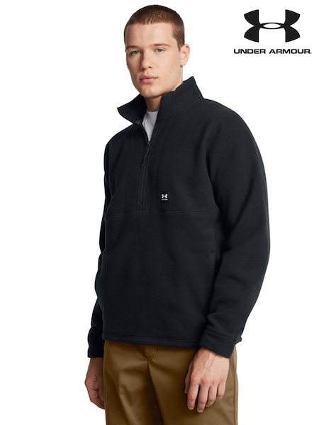 Under Armour Black Black Expanse Fleece Half Zip Sweatshirt (B50050) | £70