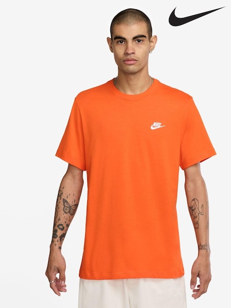 Nike Safety Orange Club T-Shirt (B50093) | £23