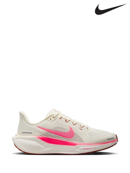 Nike Pink/Cream Pegasus 41 Road Running Trainers (B50228) | £130