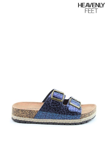 Heavenly Feet Ladies Vegan Friendly Beach Sandals (B50250) | £23