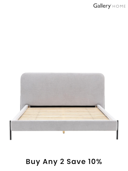 Gallery Home Natural Orton Modern Bed (B50504) | £630 - £700