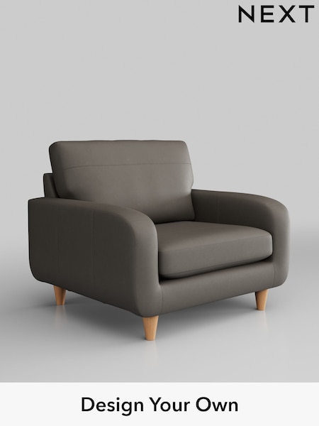 Turin Leather/French Grey Camden Leather (B50543) | £1,225