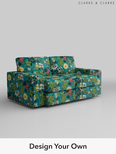 Passiflora/Kingfisher Blue Ingrid By Clarke And Clarke (B50723) | £1,025