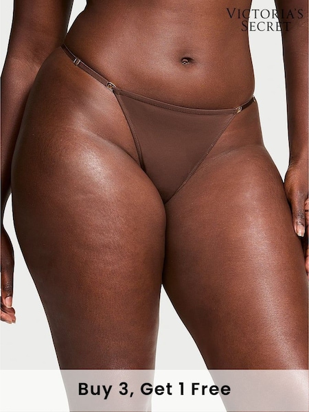 Victoria's Secret Ganache Nude Thong Knickers (B50907) | £14
