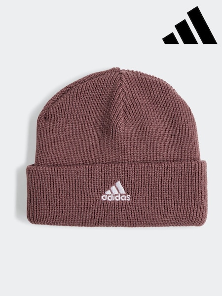 adidas Dark Purple Beanie Winter Hat (B51507) | £10