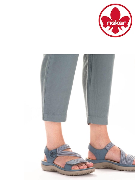 Rieker Womens Bur Fastener Sandals (B51762) | £65