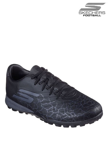 Skechers Silver/Black Gold Turf Football Boots (B52244) | £90