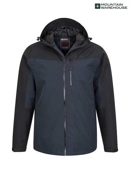 Mountain Warehouse Dark Blue Brisk Extreme Mens Waterproof Jacket (B52764) | £96