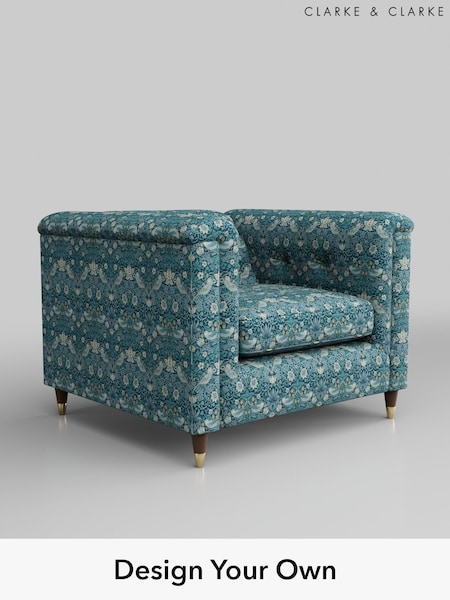 Strawberry Thief/Teal Loki By Clarke And Clarke (B52766) | £999