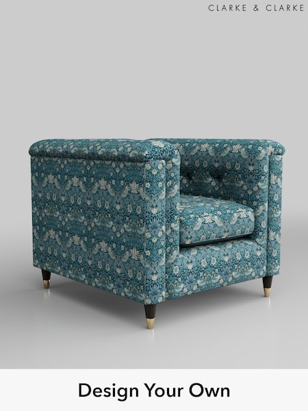 Strawberry Thief/Teal Loki By Clarke And Clarke (B52766) | £899