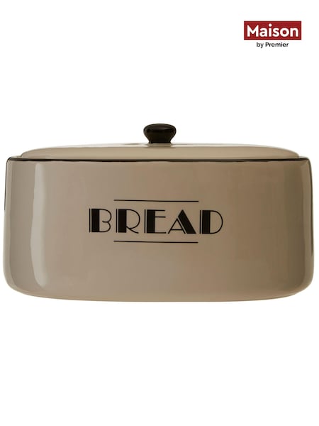 Maison by Premier White Broadway Bread Bin (B53195) | £56