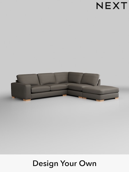 Turin Leather/French Grey Houghton Leather Deep Sit (B53280) | £4,150