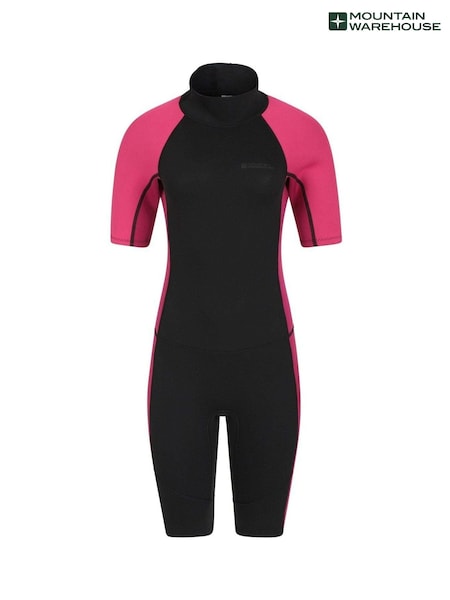 Mountain Warehouse Black Womens Shorty Neoprene Wetsuit (B54048) | £70