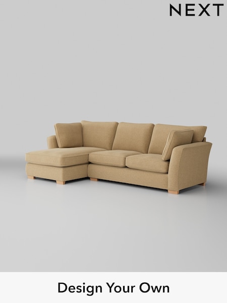 Chunky Chenille/Mid Camel Brown Heath Highback (B54081) | £2,099