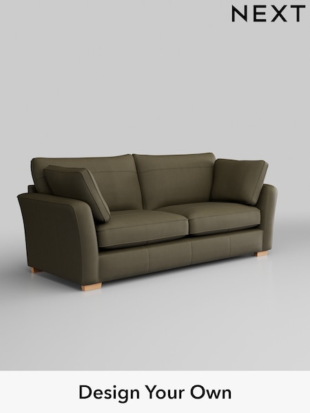 Turin Leather/Moss Green Heath Highback Leather (B54815) | £2,150