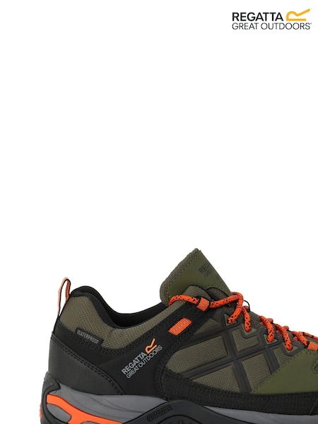 Regatta Green Samaris III Low Waterproof Hiking Shoes (B55176) | £70