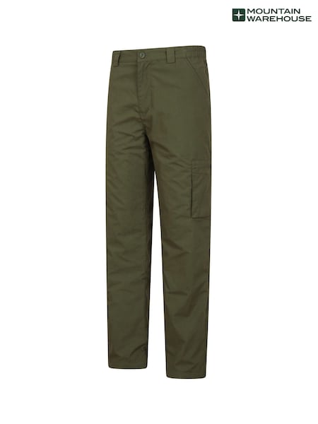 Mountain Warehouse Green Mens Winter Trek II Trousers (B55192) | £48