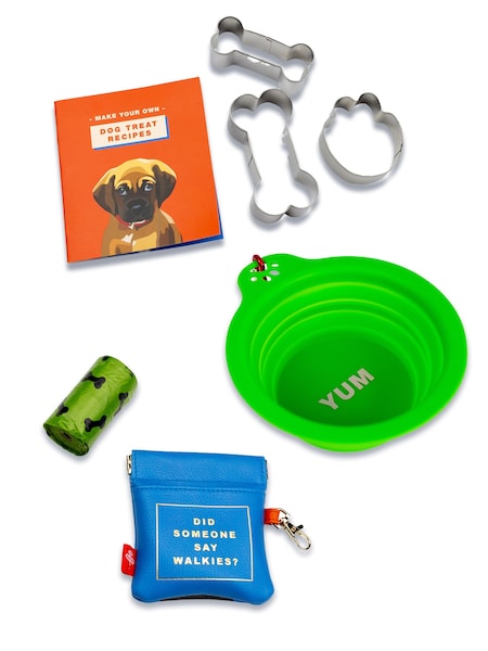Emily Brooks Poop Pouch, Treat Kit & Collapsible Dog Bowl Set (B55355) | £30