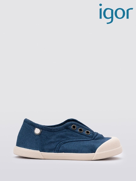 Igor Lona Canvas Plimsolls Shoes (B55528) | £27