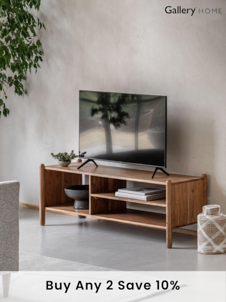 Gallery Home Natural Elvan TV Unit (B55735) | £533