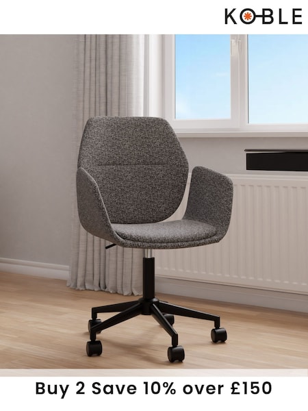 Koble Grey Mille Home Office Chair (B56533) | £140