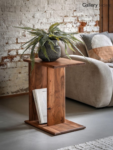 Gallery Home Natural Eddleston Side Table (B56551) | £260
