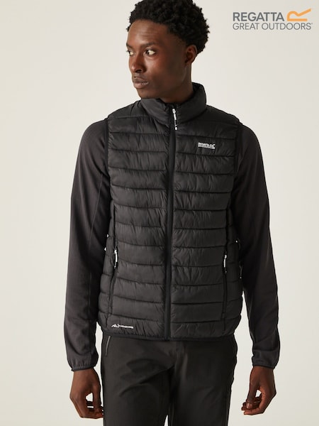 Regatta Black Hillpack II Lightweight Padded Gilet (B56585) | £32