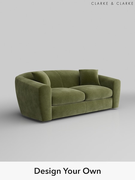 Alessia/Olive Green Erik By Clarke And Clarke (B57410) | £1,475