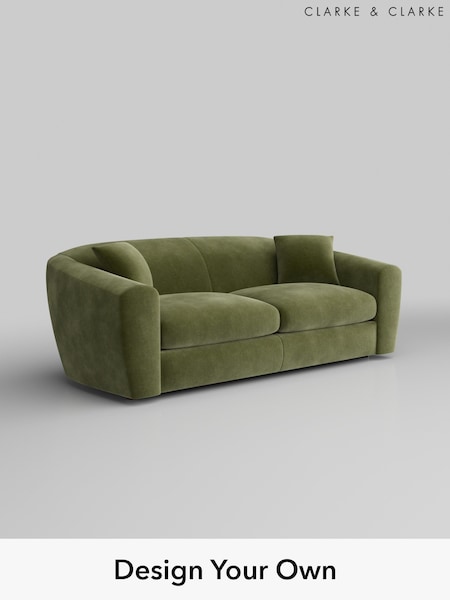 Alessia/Olive Green Erik By Clarke And Clarke (B57410) | £1,575