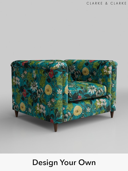 Passiflora/Kingfisher Blue Loki By Clarke And Clarke (B57511) | £999