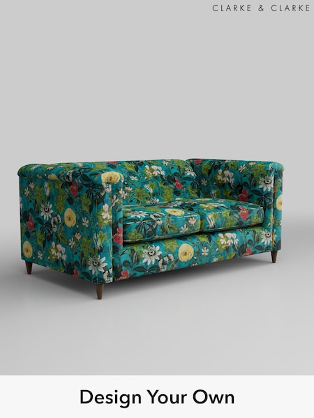 Passiflora/Kingfisher Blue Loki By Clarke And Clarke (B57511) | £1,199
