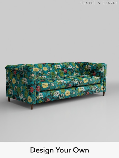 Passiflora/Kingfisher Blue Loki By Clarke And Clarke (B57511) | £1,399