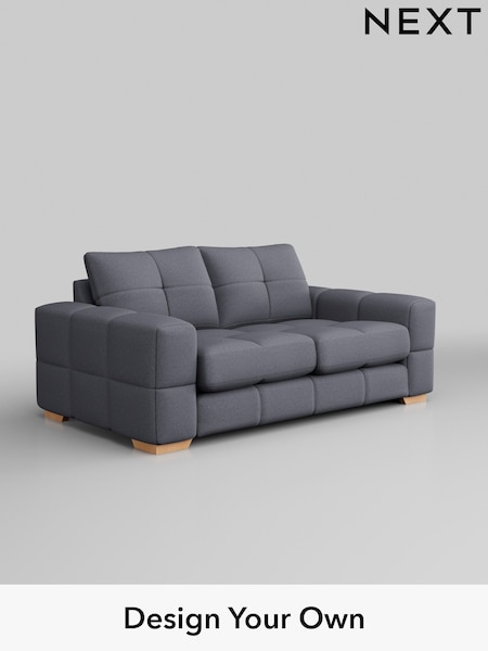 Tweedy Blend Easy Clean/Mid Slate Blue Brooke Deep Sit (B57527) | £1,525