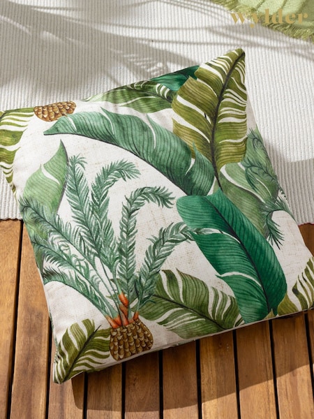 Wylder Multicolour Maui Tropical Outdoor Cushion (B57688) | £15