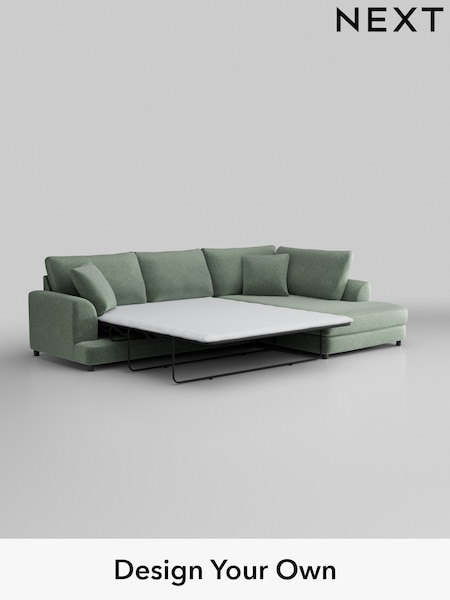 Plush Chenille/Mid Slate Teal Green Parker (B57828) | £2,525