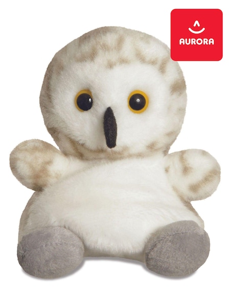 Aurora World Palm Pals Snowflake Snowy Owl Plush Toy (B58364) | £11