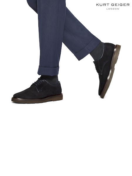 Kurt Geiger London Suede Aiden Shoes (B58482) | £199