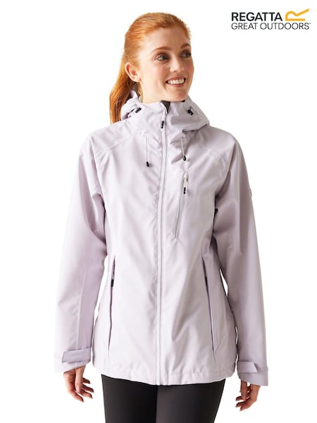 Regatta Purple Womens Birchdale II Waterproof Jacket (B58803) | £70