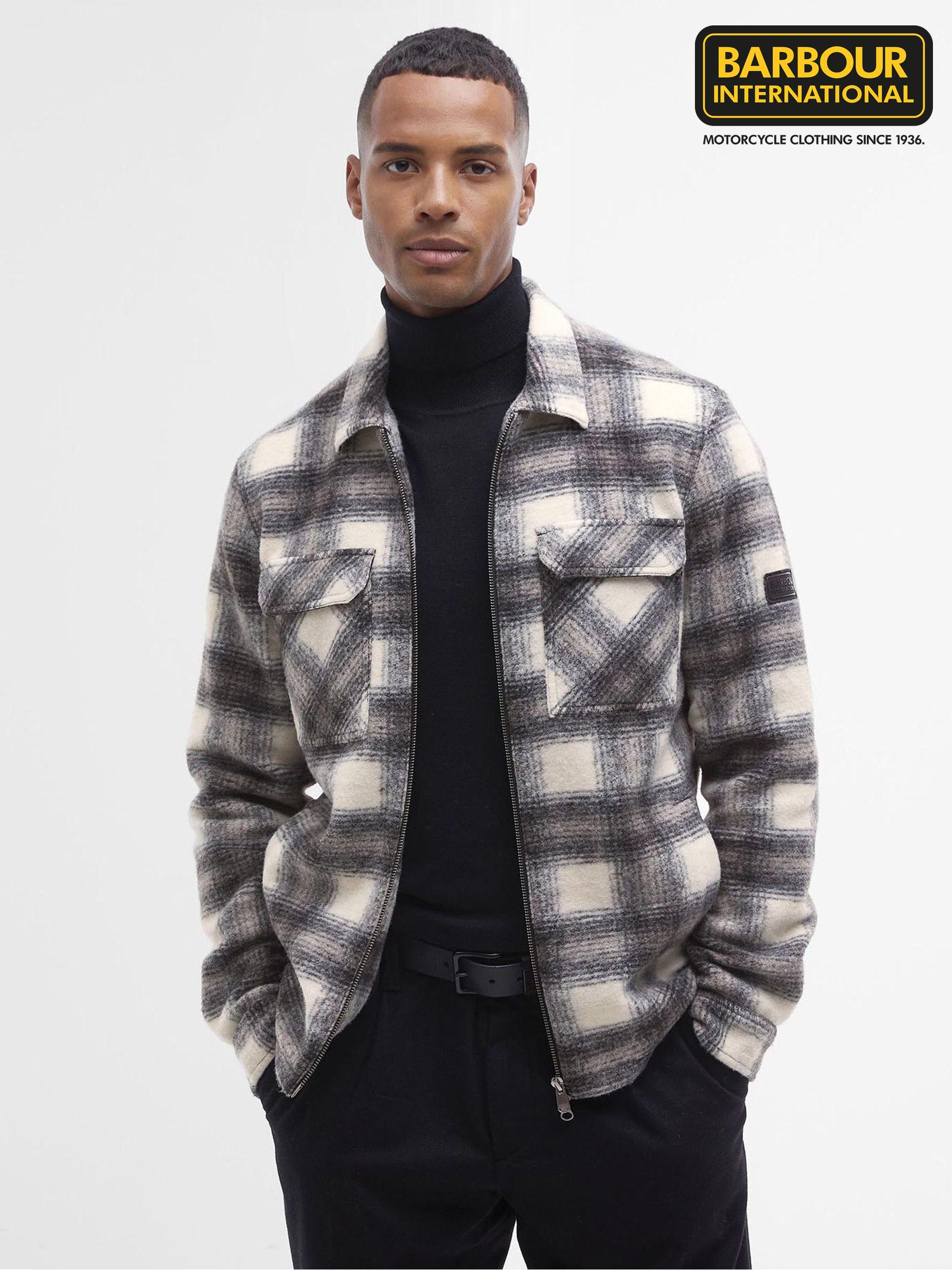 Buy Men's Barbour Shirts Online | logo patch hoodie Viola