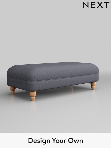 Tweedy Blend Easy Clean/Mid Slate Blue Ashford (B59178) | £425