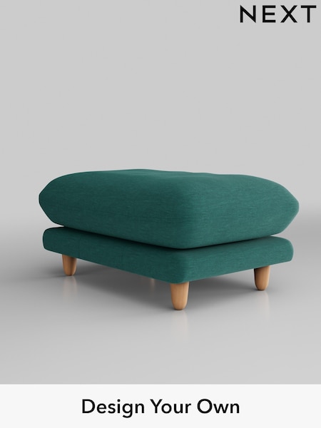 Fine Chenille Easy Clean/Dark Juniper Green Odella (B59286) | £425