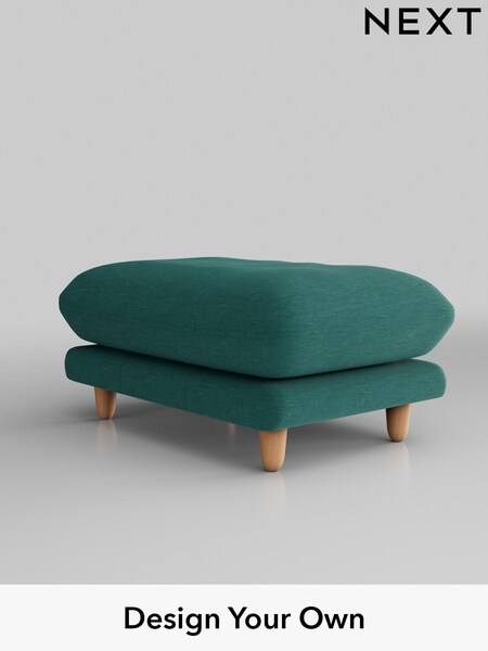 Fine Chenille Easy Clean/Dark Juniper Green Odella (B59286) | £425
